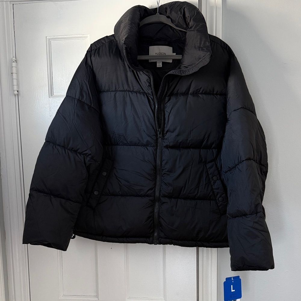 Hudson Jeans Black Puffer Jacket